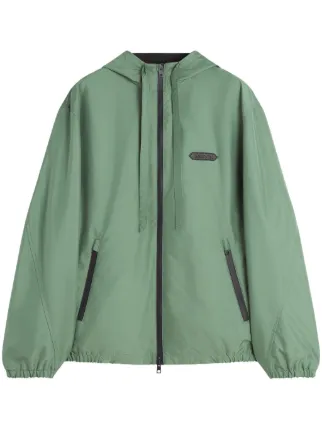 Lanvin technical-fabric Windbreaker | Green | FARFETCH