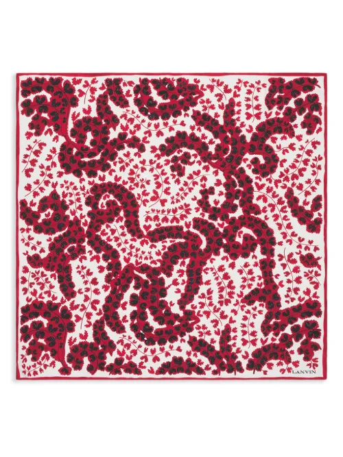 Lanvin foulard en soie - Blanc - Lanvin - Modalova