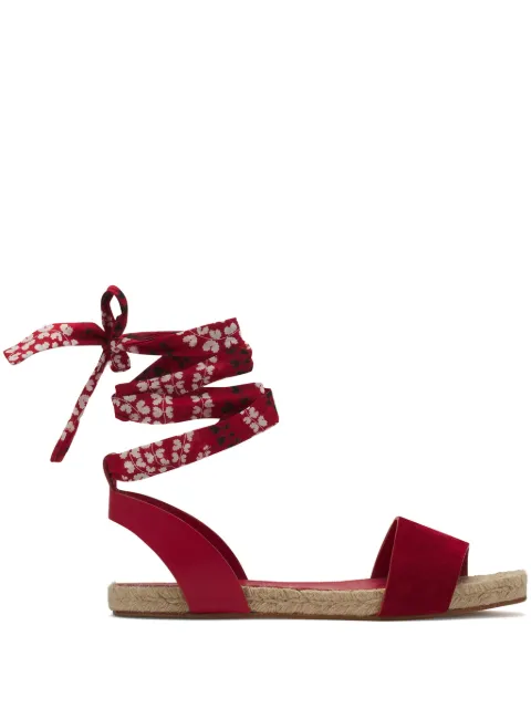Lanvin sandalias con tiras