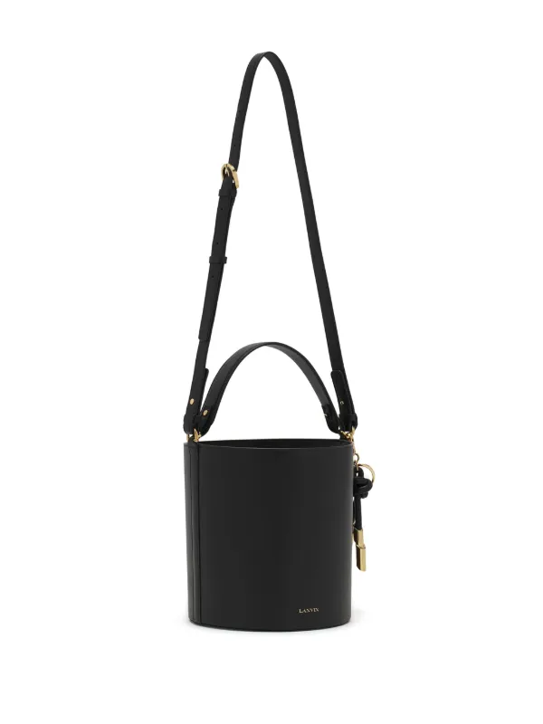 Lanvin レザー バケットバッグ | ブラック | FARFETCH JP