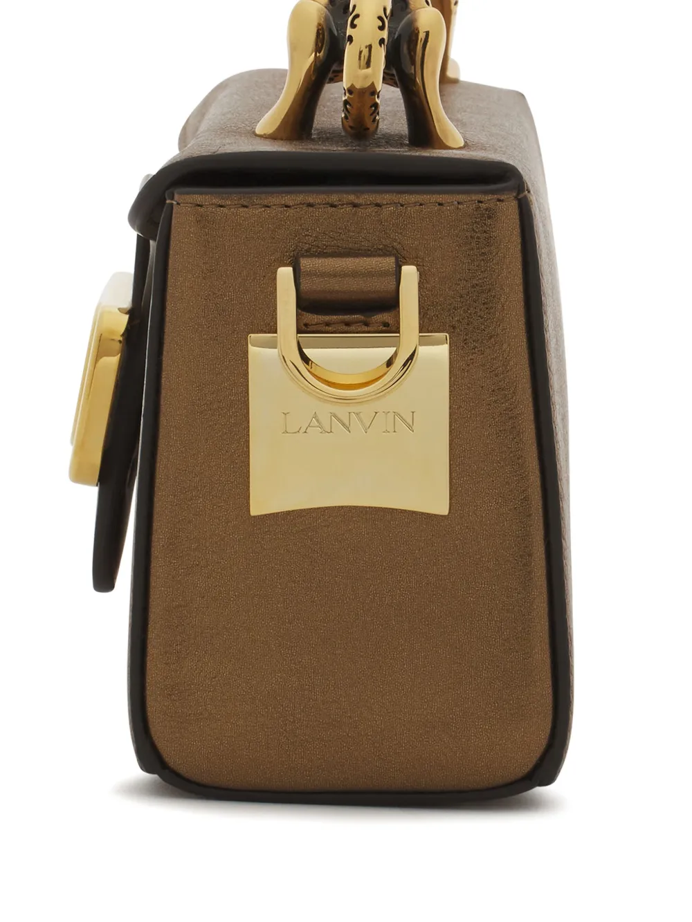 Shop Lanvin Pencil Cat Mini Bag