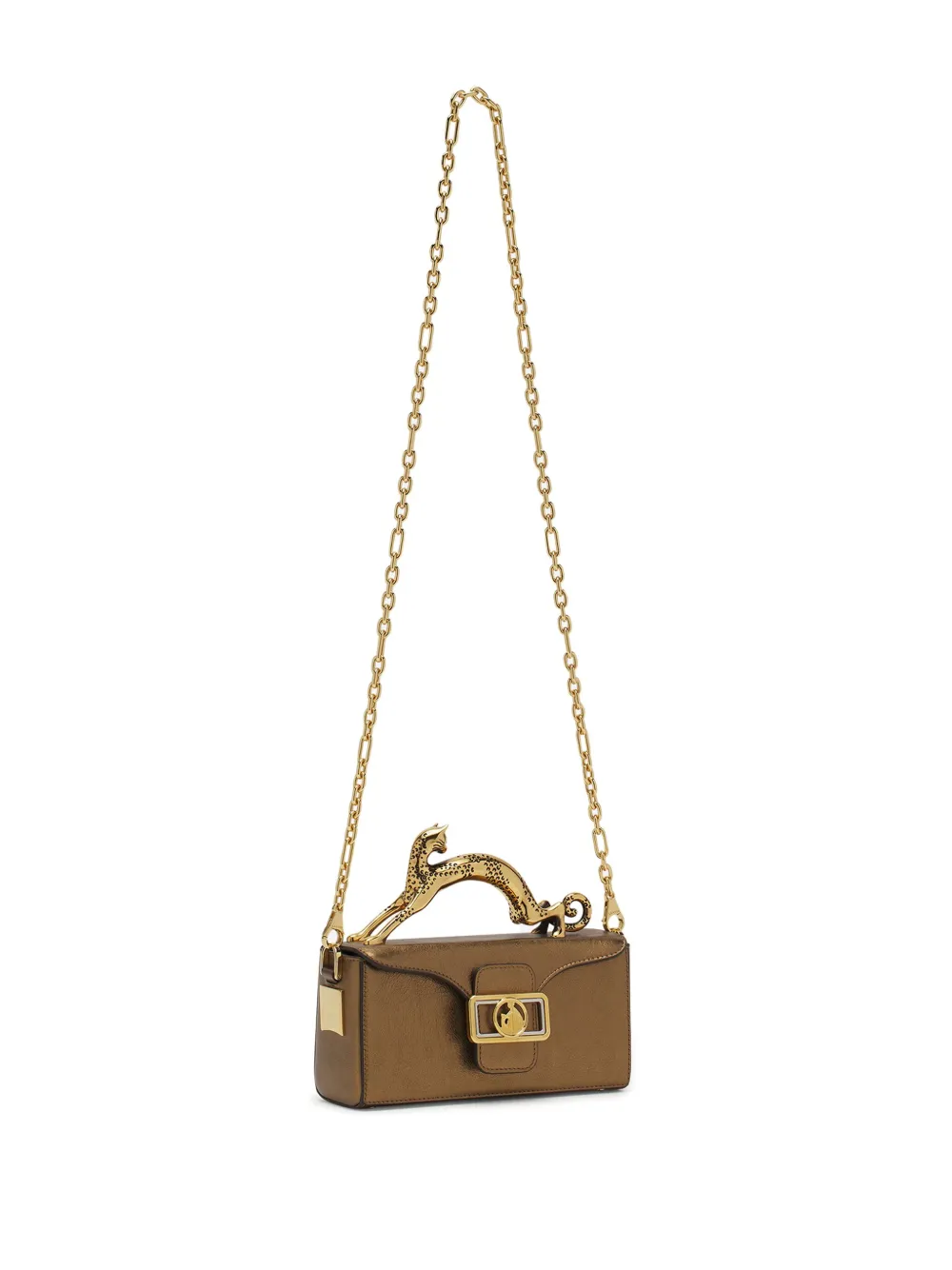 Shop Lanvin Pencil Cat Mini Bag