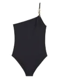 Lanvin one-shoulder swimsuit - Black