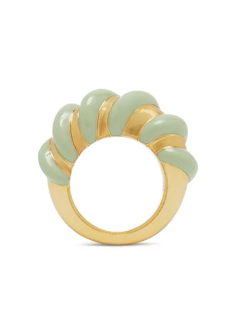 Lanvin anillo con detalle en 3D