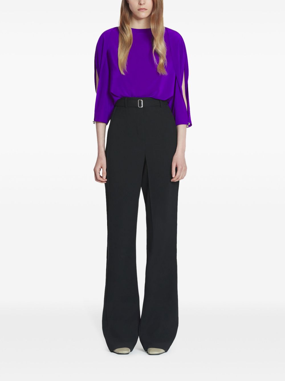 Lanvin silk blouse - Paars