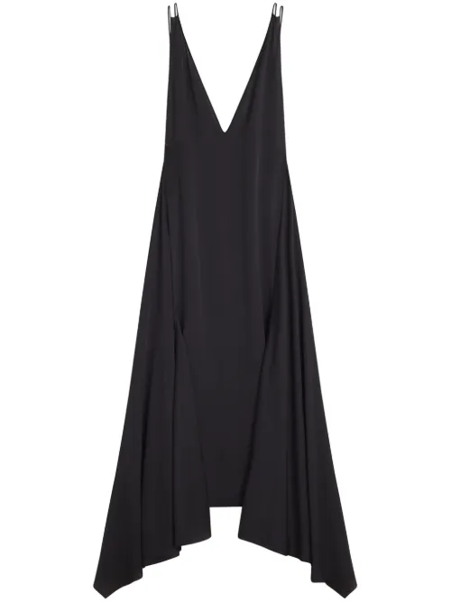 Lanvin robe en soie - Noir - Lanvin - Modalova