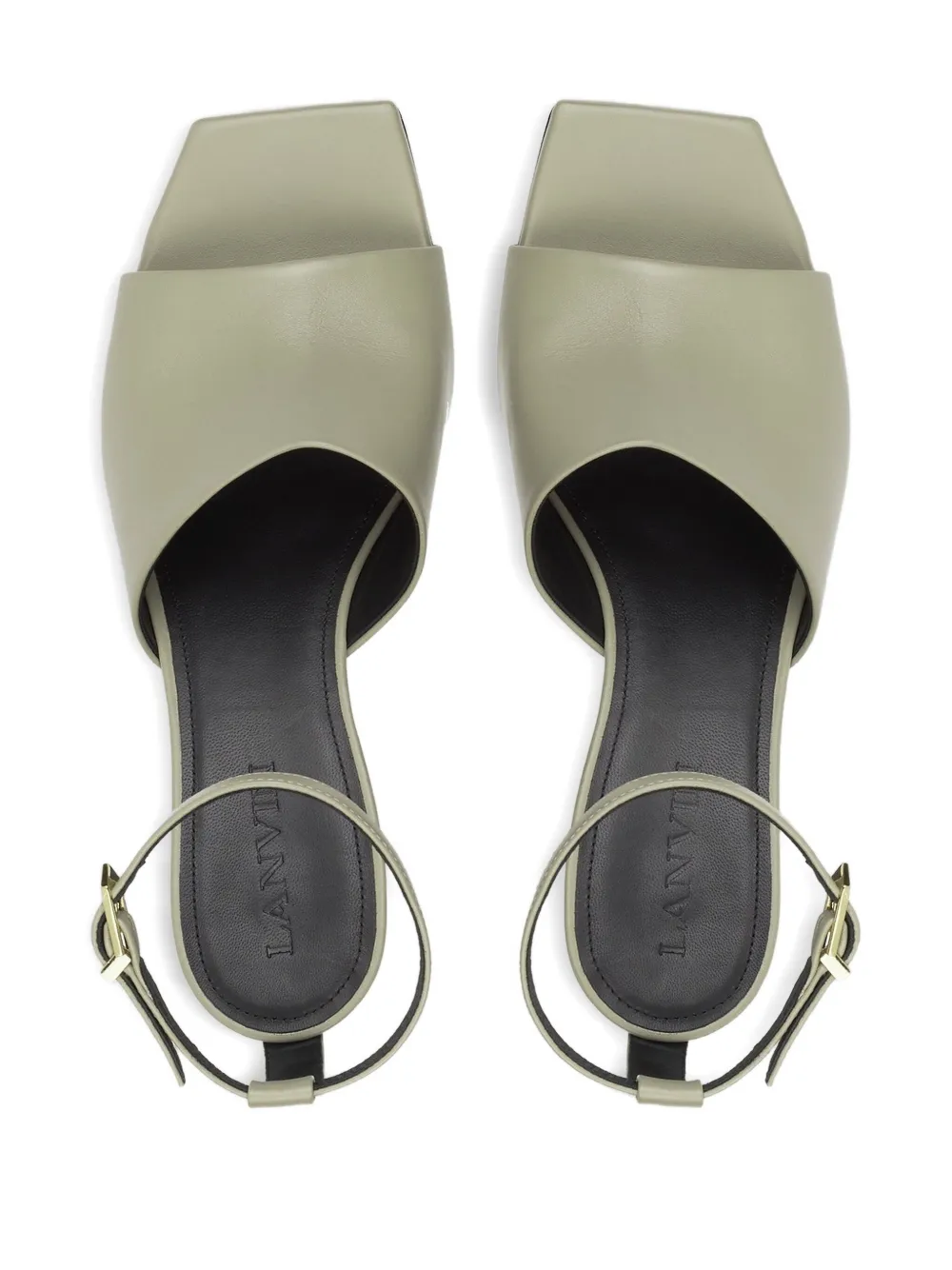 Lanvin 60mm Mesure ankle-strap sandals 025
