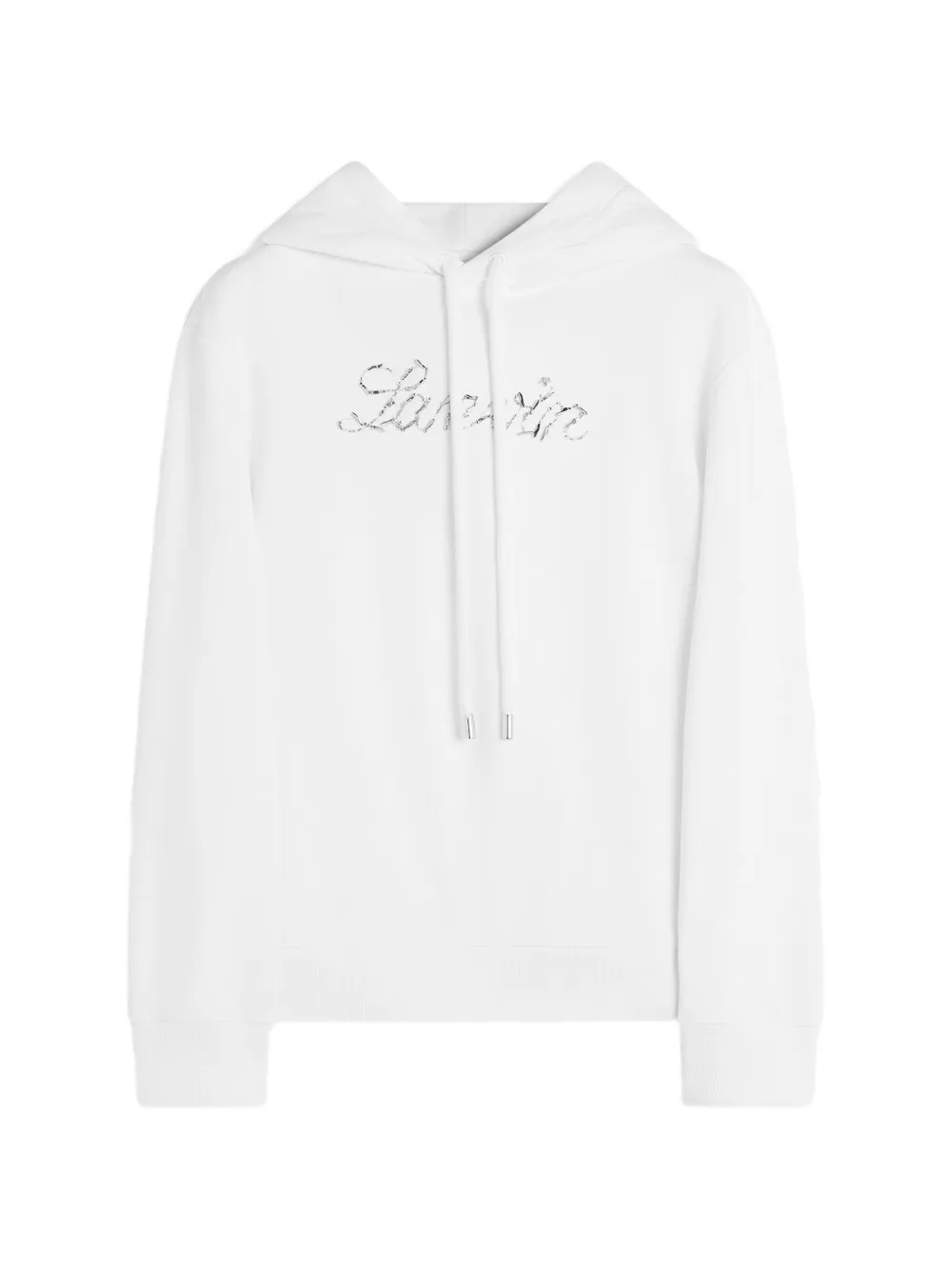 Lanvin Hoodie met pailletten Wit