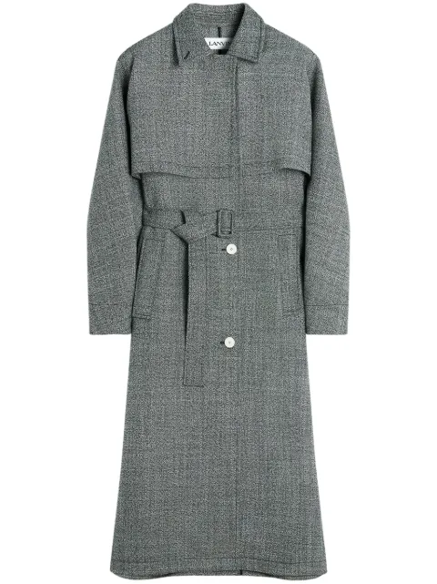 Lanvin gabardina con botones