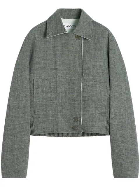 Lanvin mélange-effect jacket