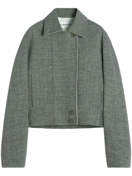 Veste à design chiné - Lanvin - Modalova