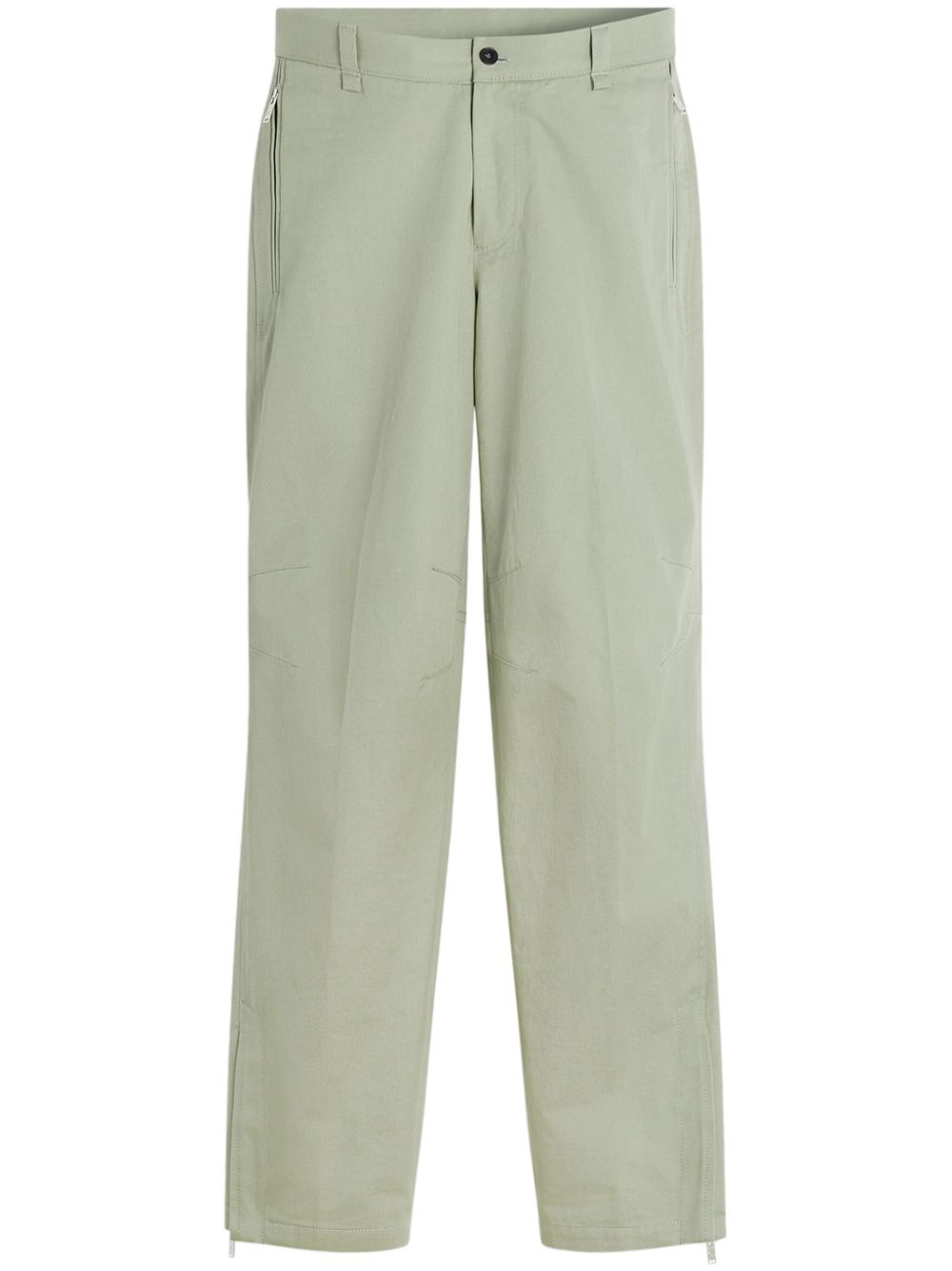 straight-leg trousers