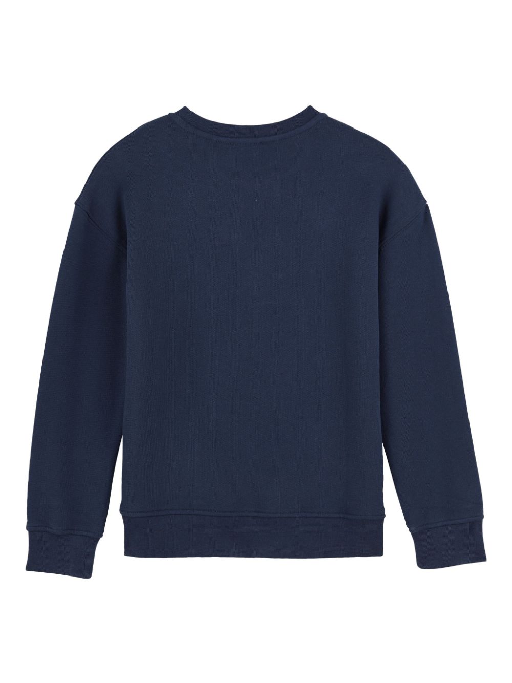 Vilebrequin Kids logo-embroidered sweatshirt - Blauw