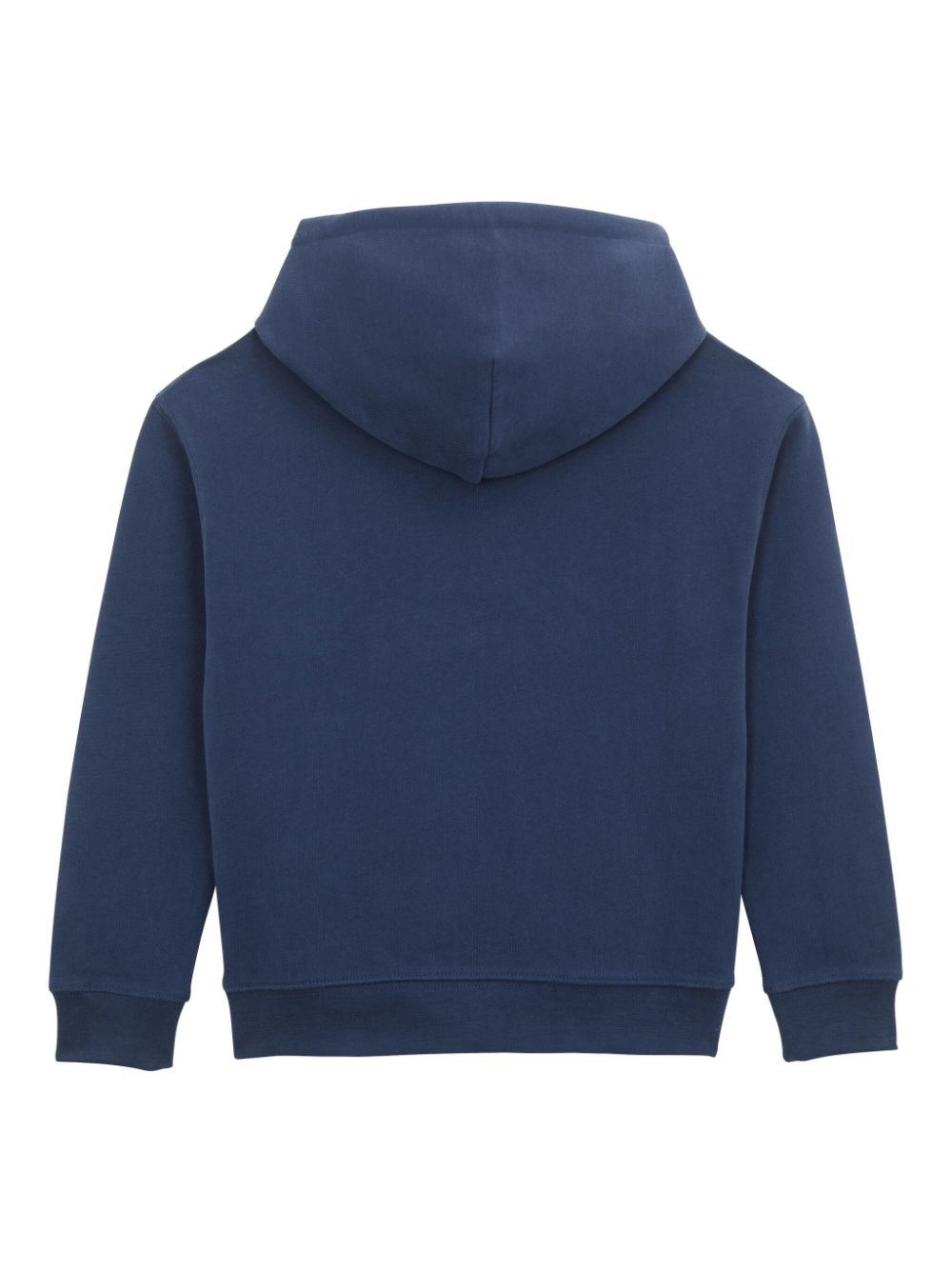 Vilebrequin Kids 3D logo-embroidered hoodie - Blauw