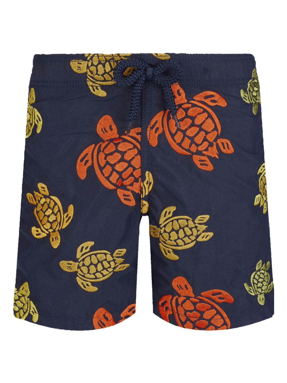 Vilebrequin Kids Ronde des Tortues swim shorts - Blue