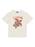 Vilebrequin Kids logo-print T-shirt - White