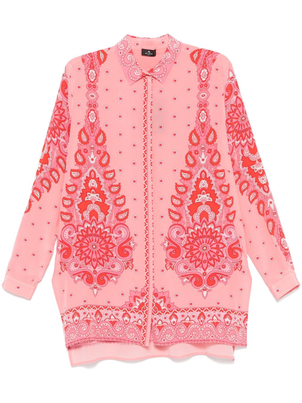 ETRO Blouse met bloemenprint Roze