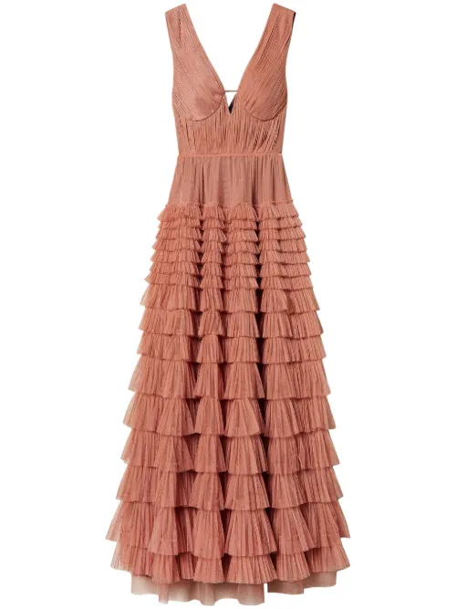 TWINSET robe en tulle - Orange - TWINSET - Modalova