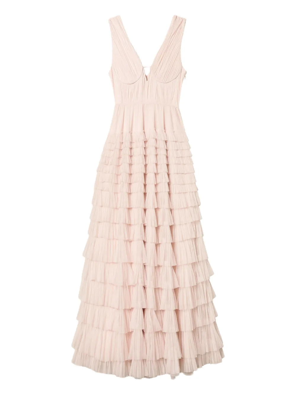 Shop Twinset Tiered Ruffled Gown