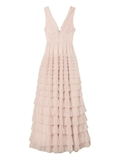 TWINSET tiered ruffled gown