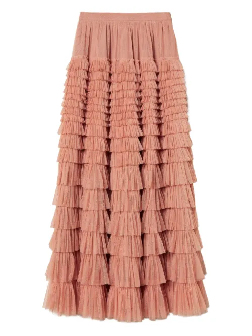 Jupe en tulle à coupe évasée - TWINSET - Modalova