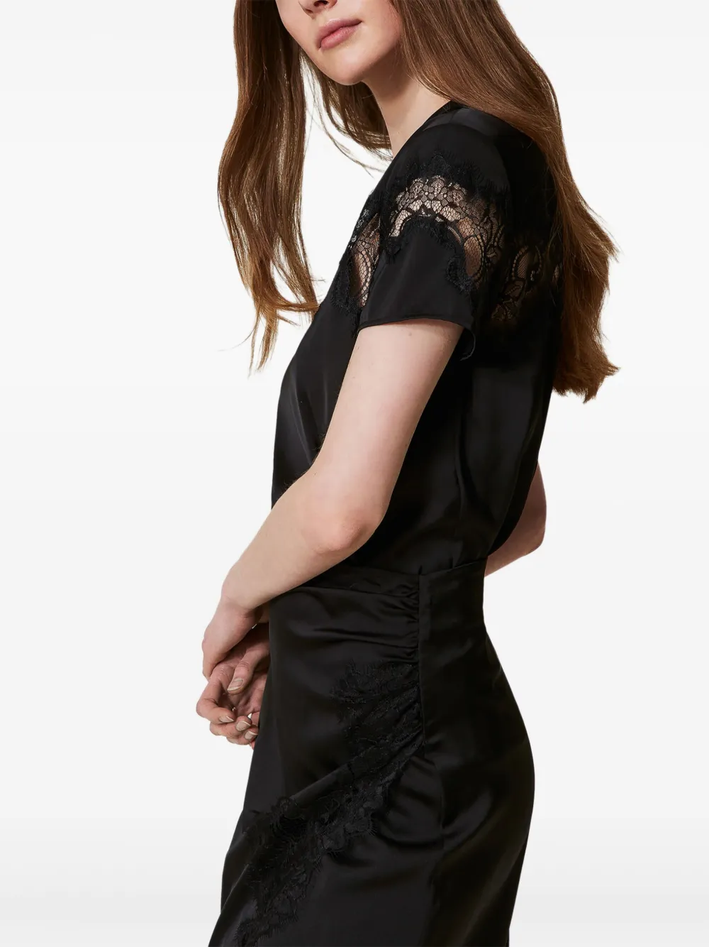 TWINSET Geweven blouse Zwart