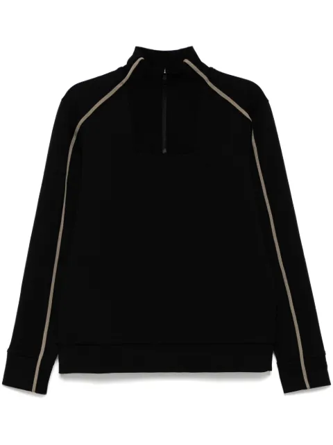 BOSS sudadera Sweat 1 Quarter con cierre