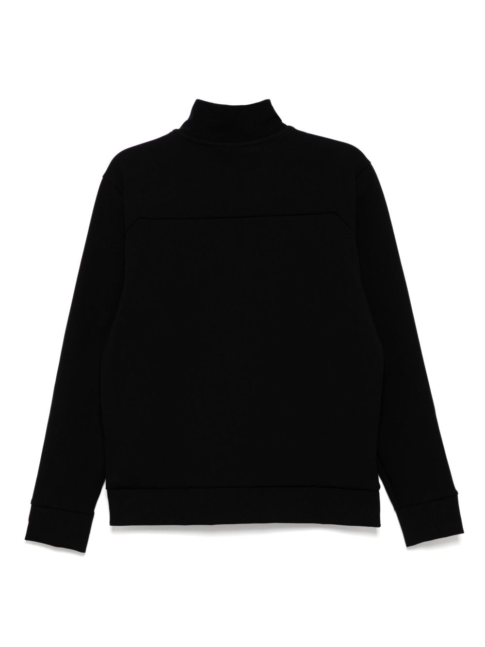 BOSS Sweat 1 Quarter Zip sweater - Zwart