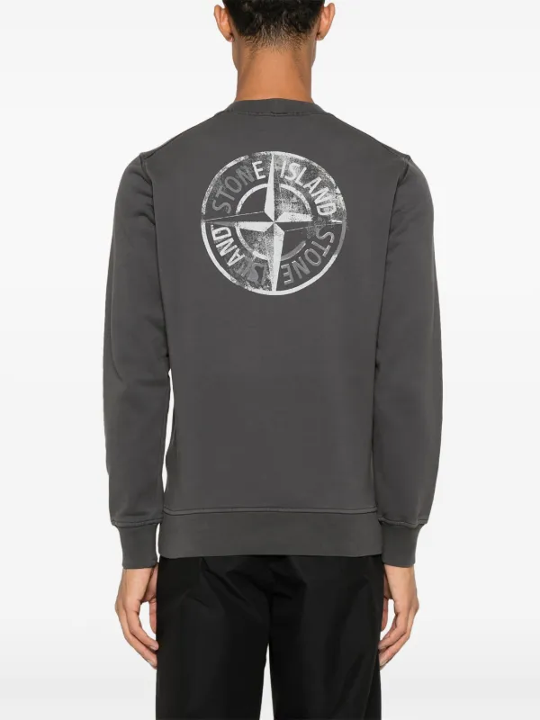 Clothing Stone Island Long Sleeve Sweatshirt Stone Island Logo