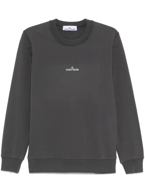 Stone Island logo-print sweatshirt