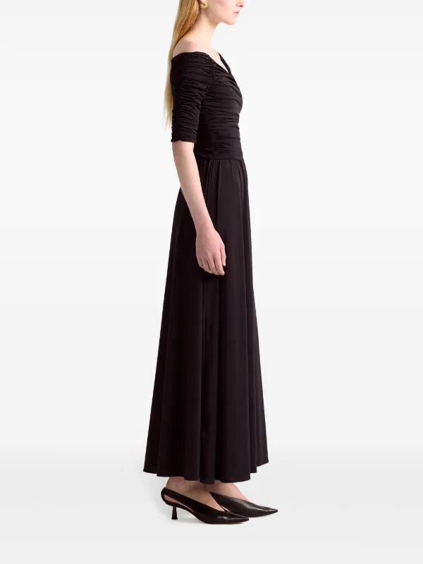 black velvet high neck mini dress SER.O.YA Women's Margie - DEC24 Color:PURPLE BOUGAINVILLIER making it perfect for Easy and Affordable Wedding