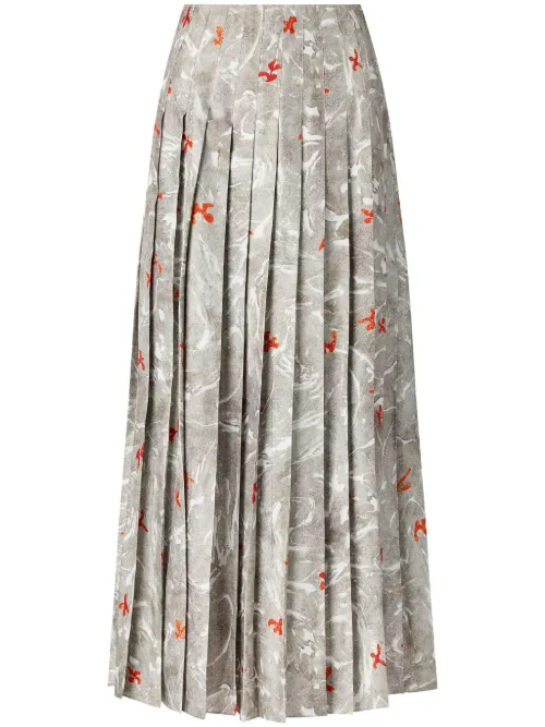 Altuzarra jupe longue Monti - Gris - Altuzarra - Modalova