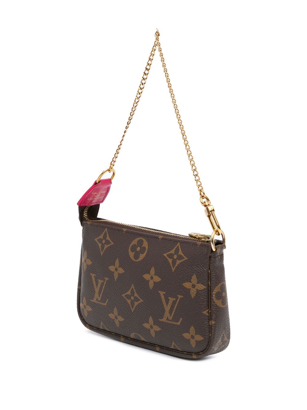 Louis Vuitton Pre-Owned 2017 Mini Monogram Giraffe Christmas Pochette Accessoires handbag - Bruin