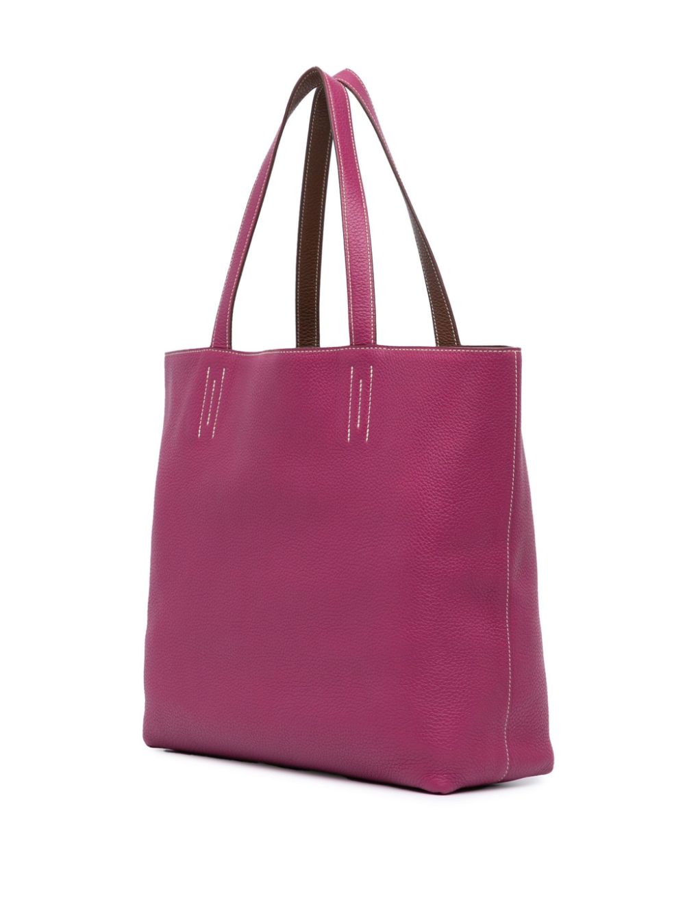 Hermès Pre-Owned 2013 Clemence Double Sens 36 tote bag - Roze