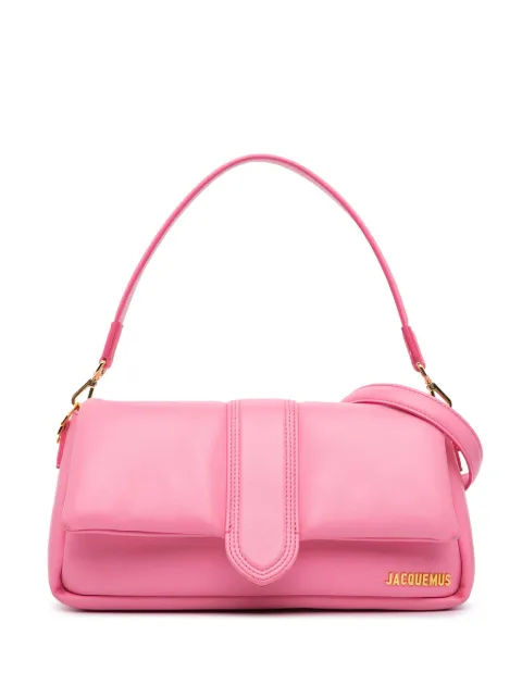 Jacquemus Pre-Owned bolsa satchel Lambskin Le Bambimou 2023-2024