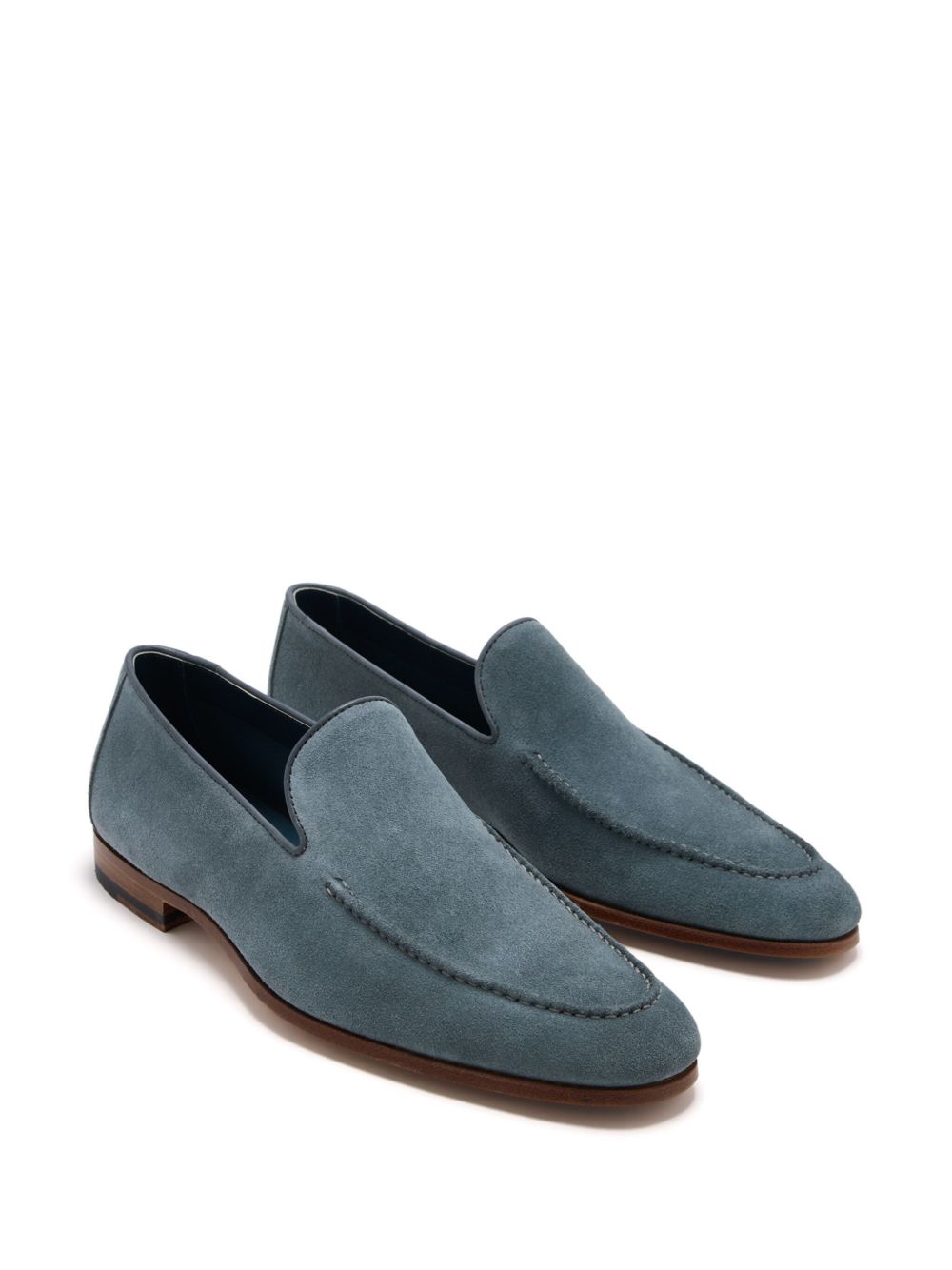 Magnanni Suède loafers - Blauw