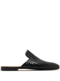 Magnanni leather slippers - Black