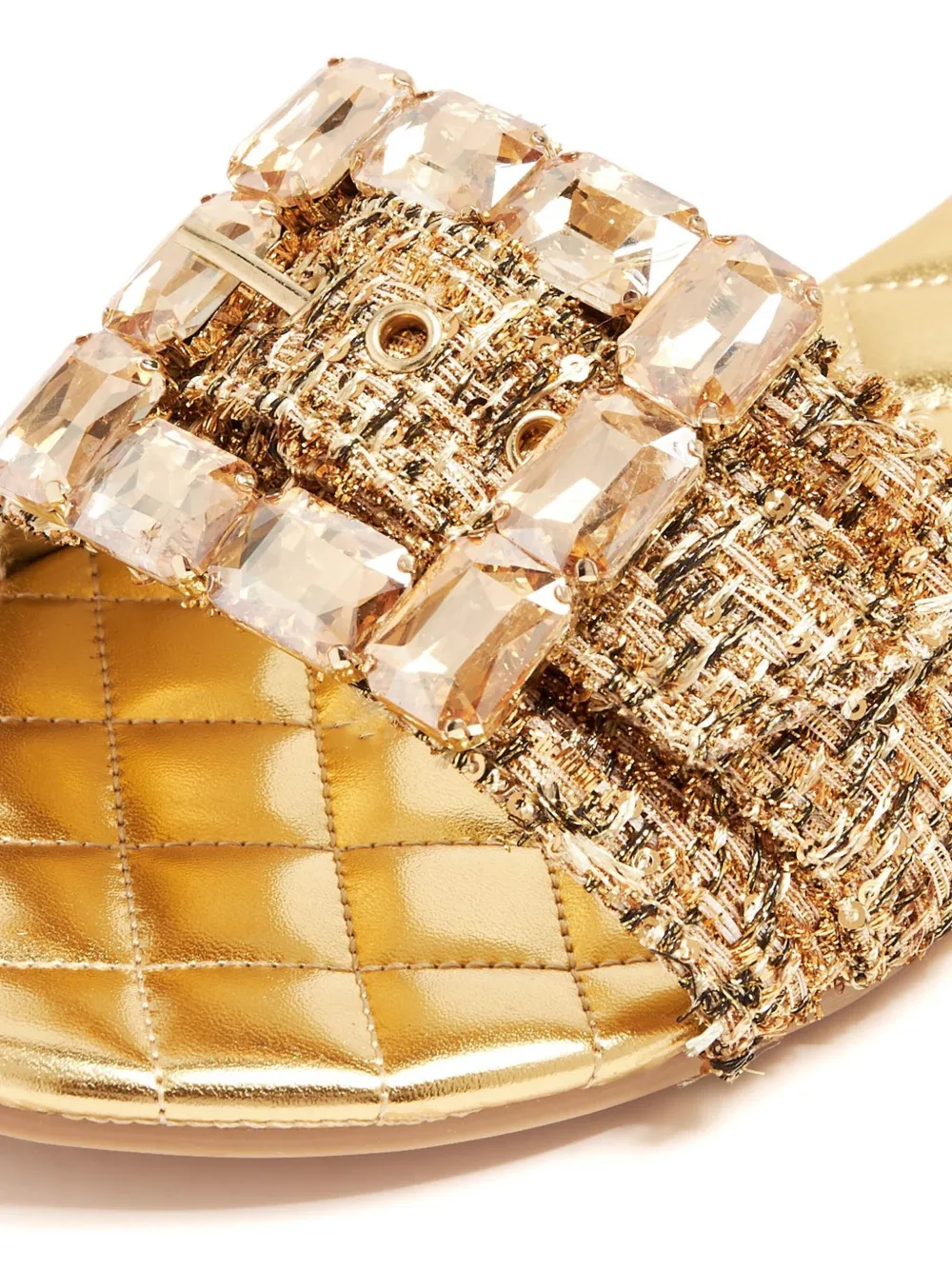 Steve Madden Sandalen met gesp Goud