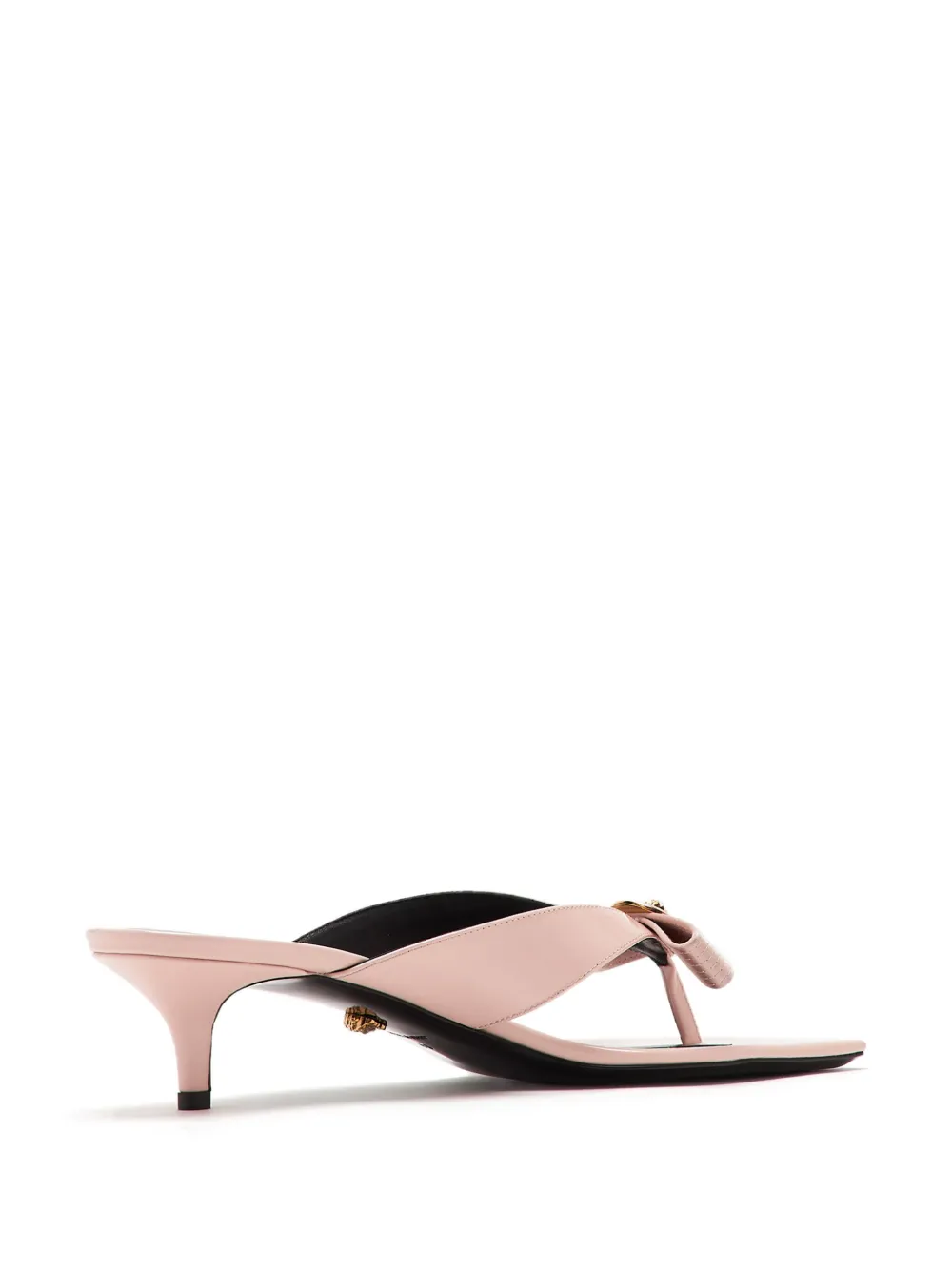 Versace 50mm Gianni Ribbon mules Pink