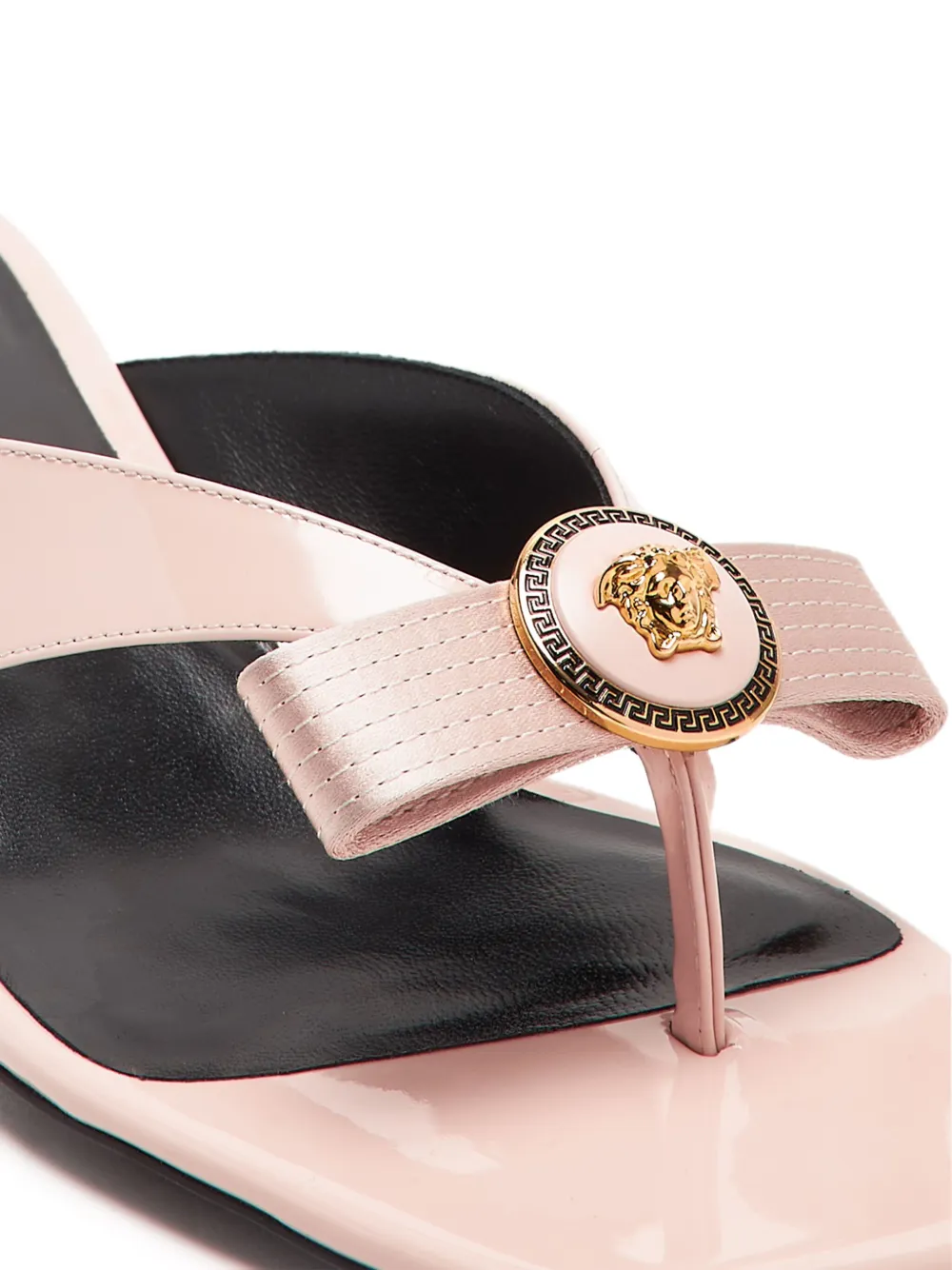 Versace 50mm Gianni Ribbon mules Pink