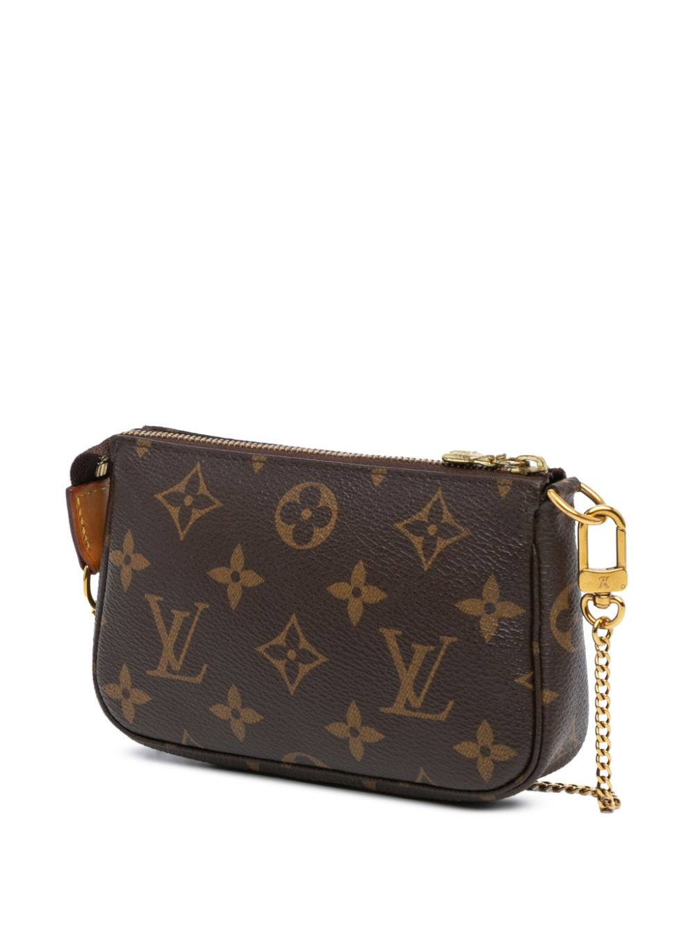 Louis Vuitton Pre-Owned 2020 Monogram Mini Pochette Accessoires handbag - Bruin