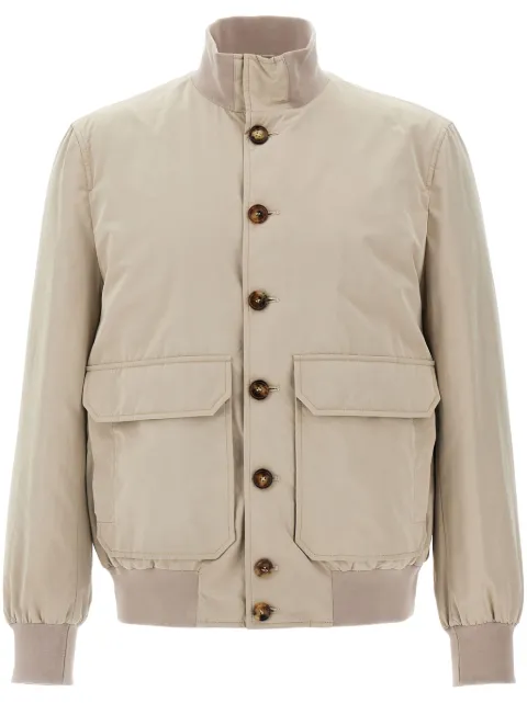 Brunello Cucinelli water-repellent bomber jacket