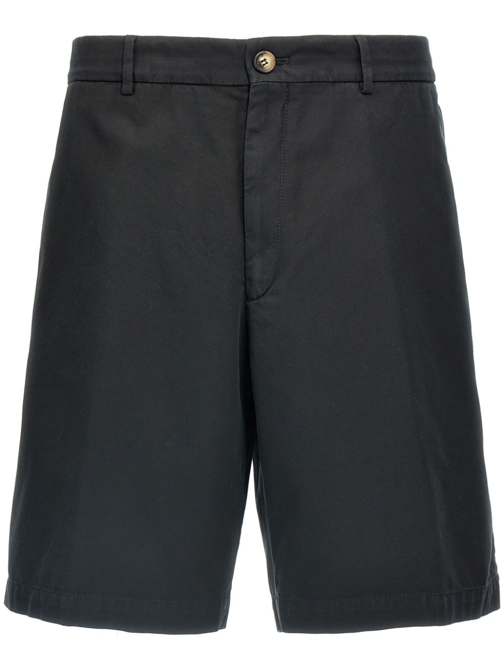 Brunello Cucinelli cotton bermuda shorts - Black