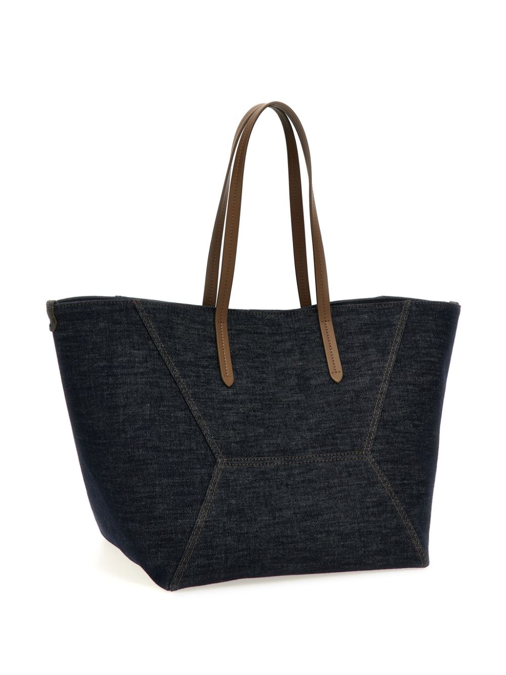 Brunello Cucinelli BC Duo tote bag - Zwart