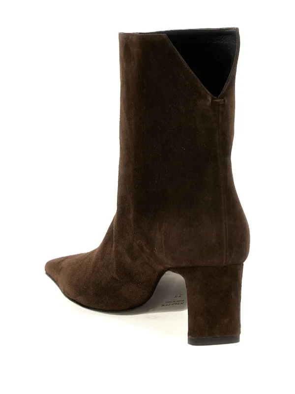 ブーツその他 KHAITE BOOT ONA Ona Knee-High Boot in Natural Python-Embossed Leather – KHAITE
