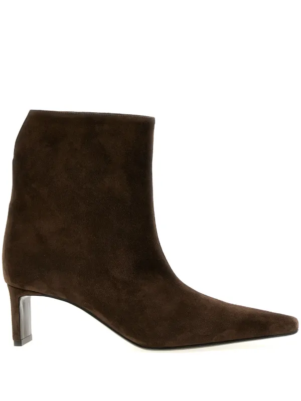 【関税込み】KHAITE ブラウン Ona アンクルブーツ KHAITE Ona Boots | Brown | FARFETCH