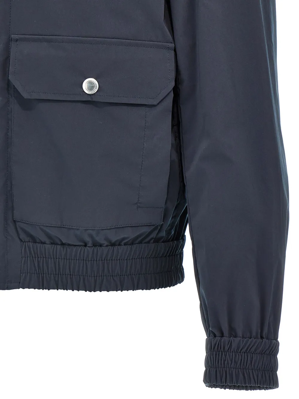 Brunello Cucinelli Waterafstotend shirtjack Blauw
