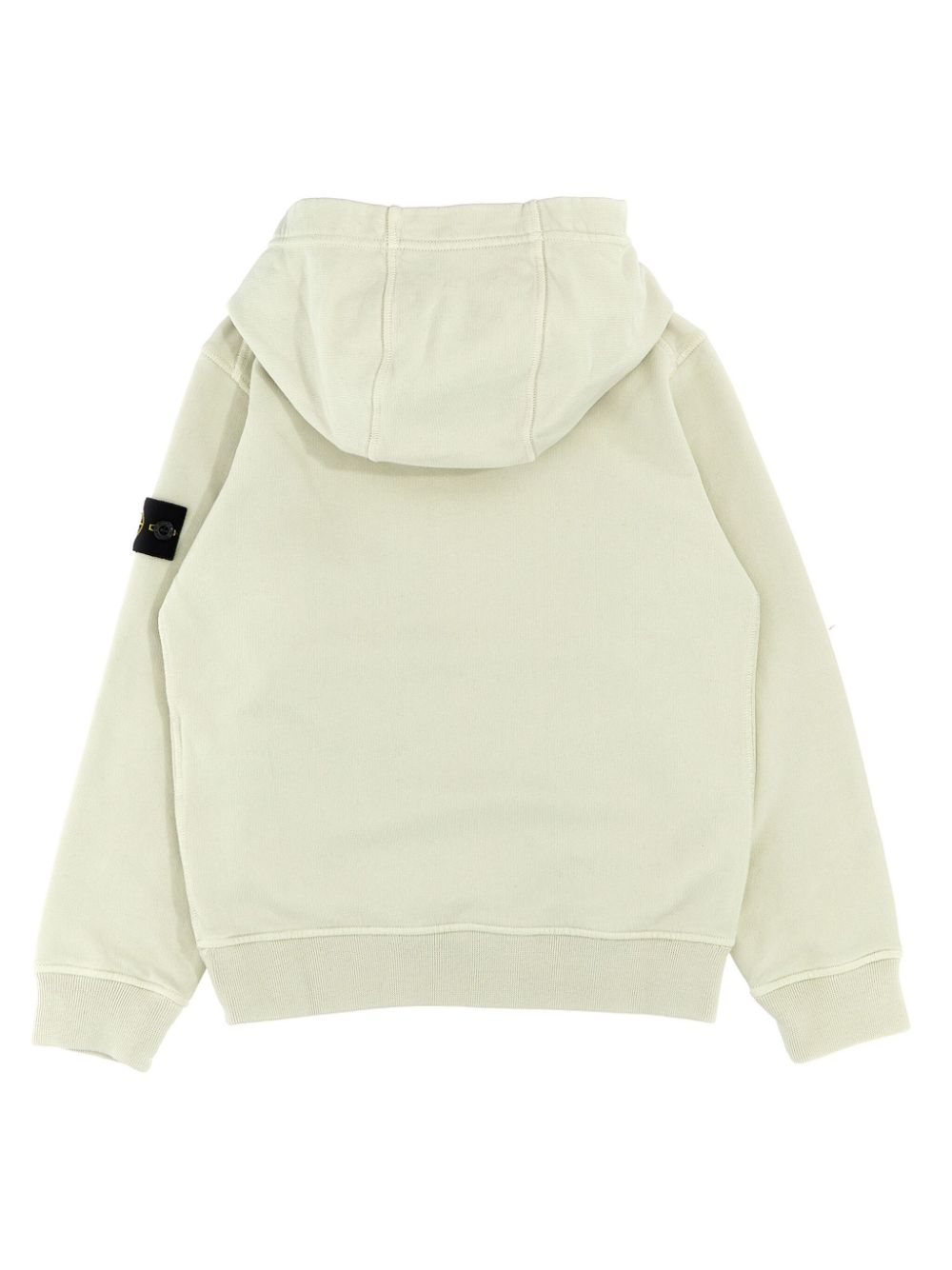 Stone Island Junior Compass badge hoodie - Beige