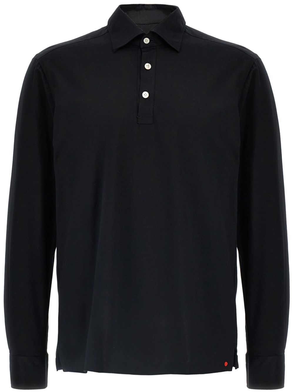 Kiton Positano polo shirt – Black