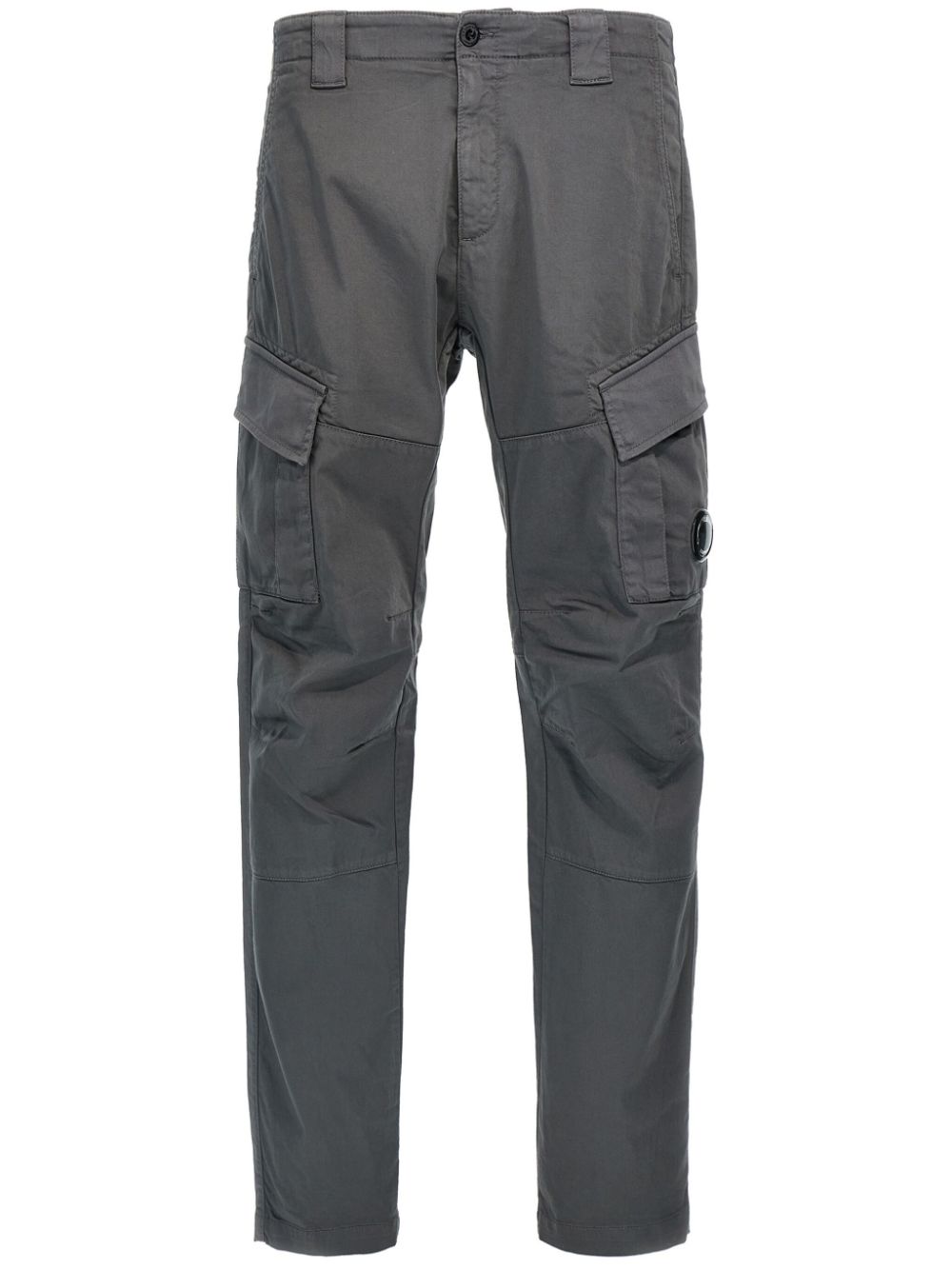 C.P. Company logo-badge cargo trousers - Grey